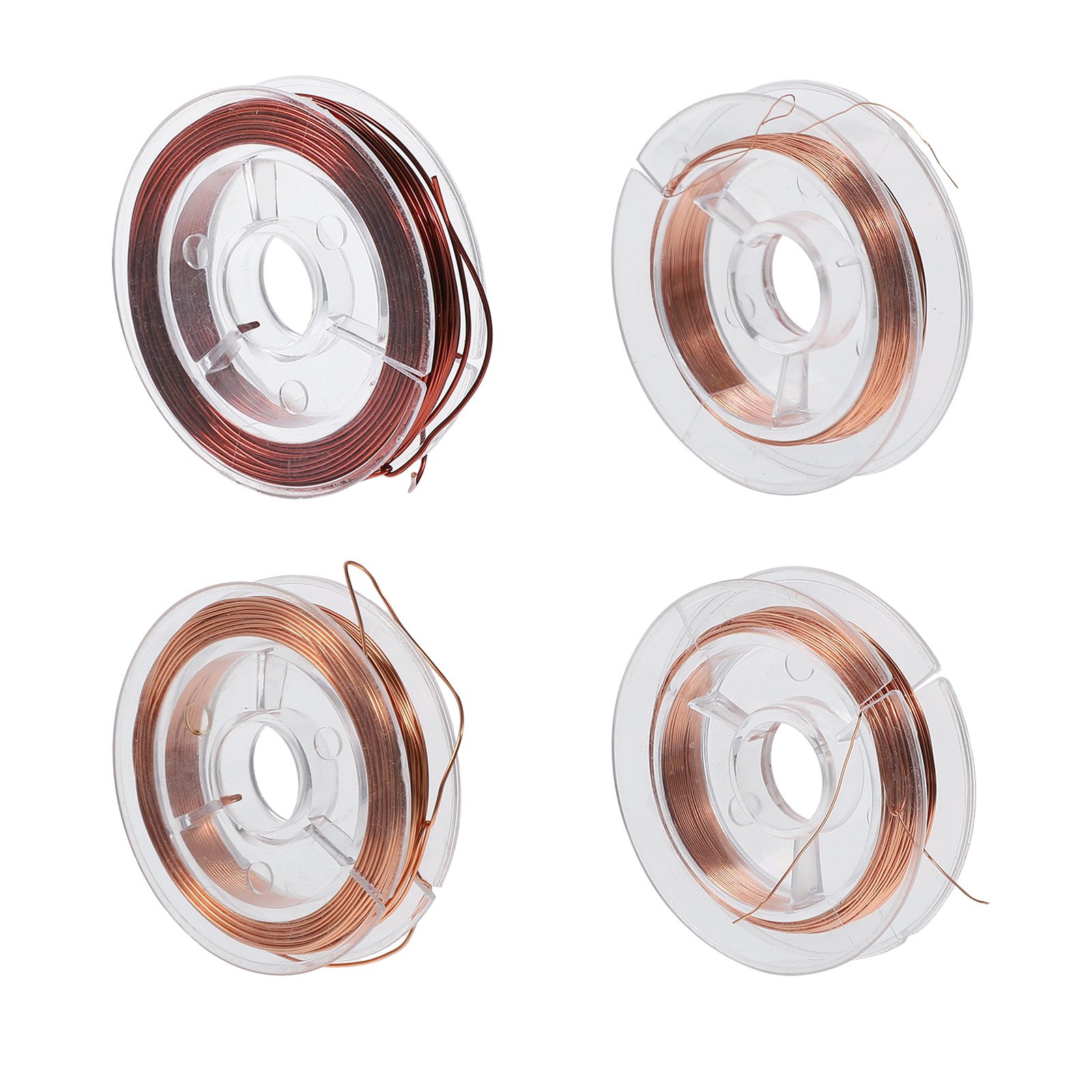 Copper Wire Roll - 4 rouleaux de fil de cuivre