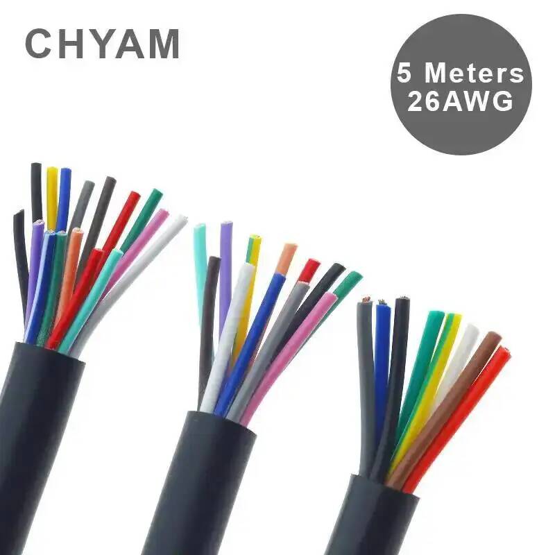 Copper Wire Roll - Câble noir 26AWG 0,12 mm2, fil