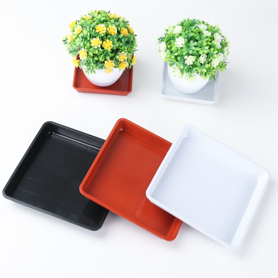 Drip Tray Saucer - Plateaux d'égouttement de plantes en plastique