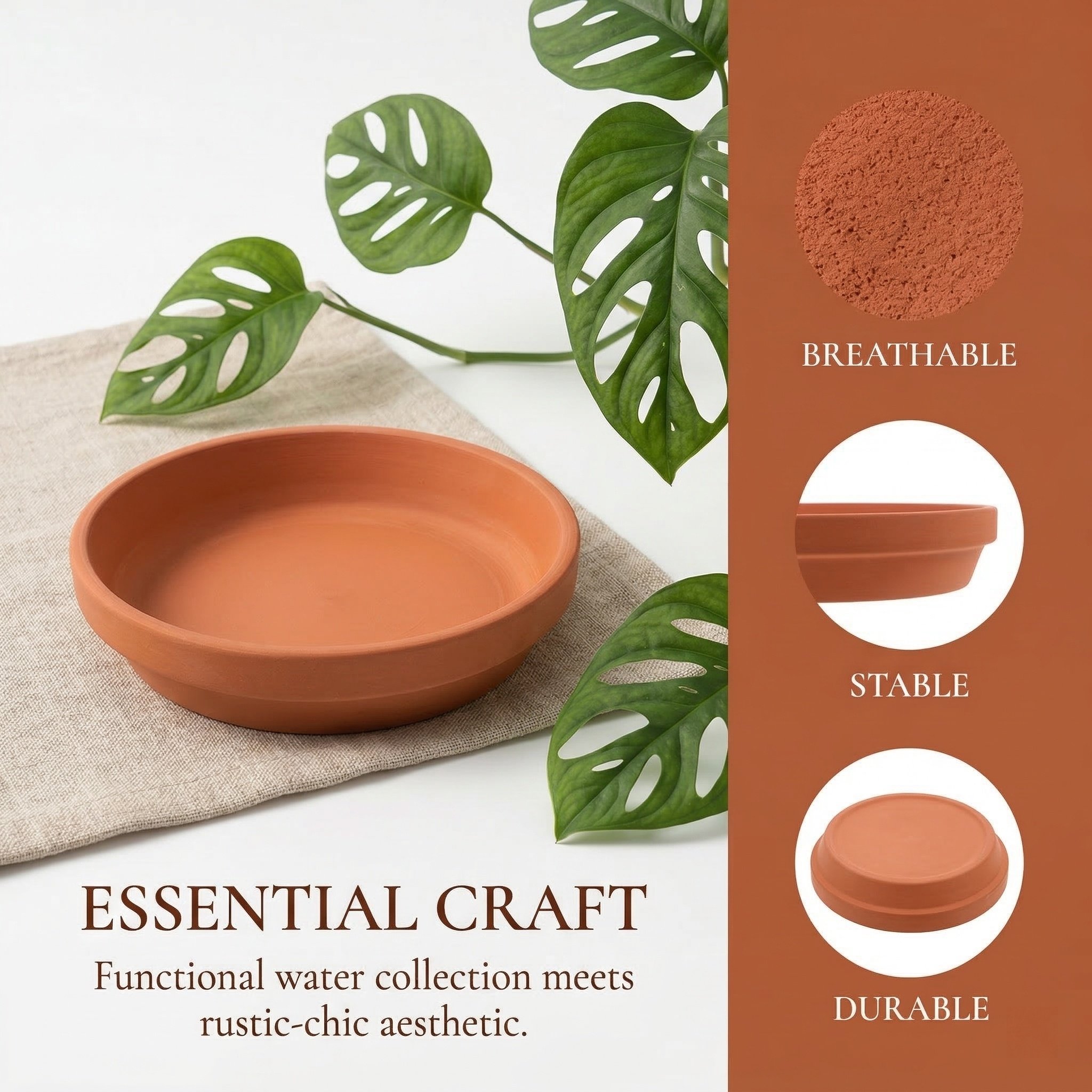 12 soucoupes pour pots de plan - Drip Tray Saucer avis et prix