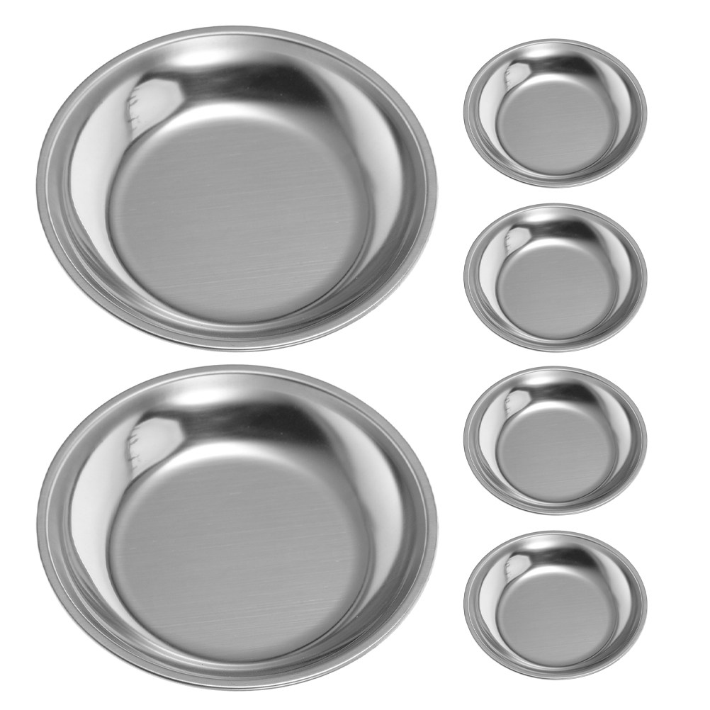 6 pièces, support en acier ino - Drip Tray Saucer avis et prix