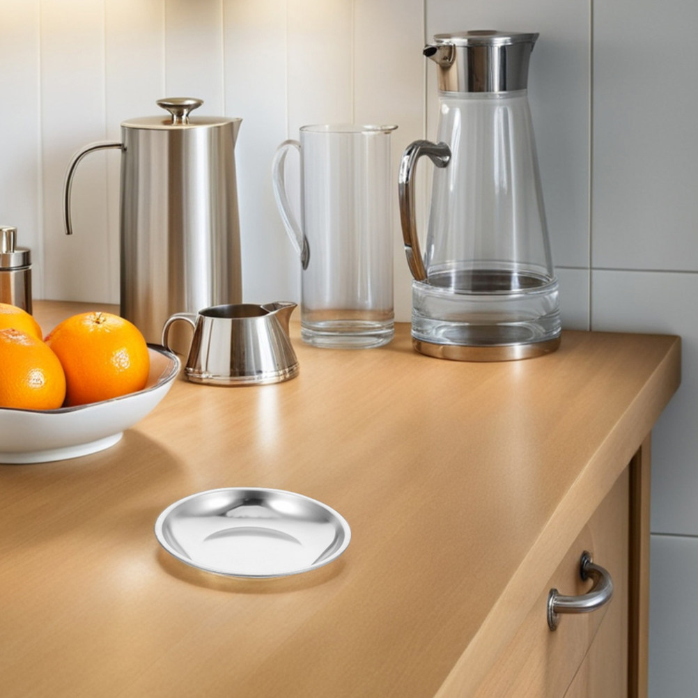 6 pièces, support en acier ino - Drip Tray Saucer avis et prix