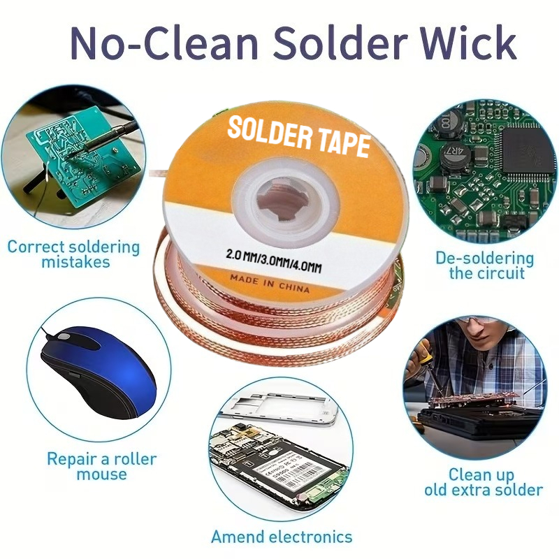 Mèche de dessoudage sans netto - Copper Wire Roll avis et prix