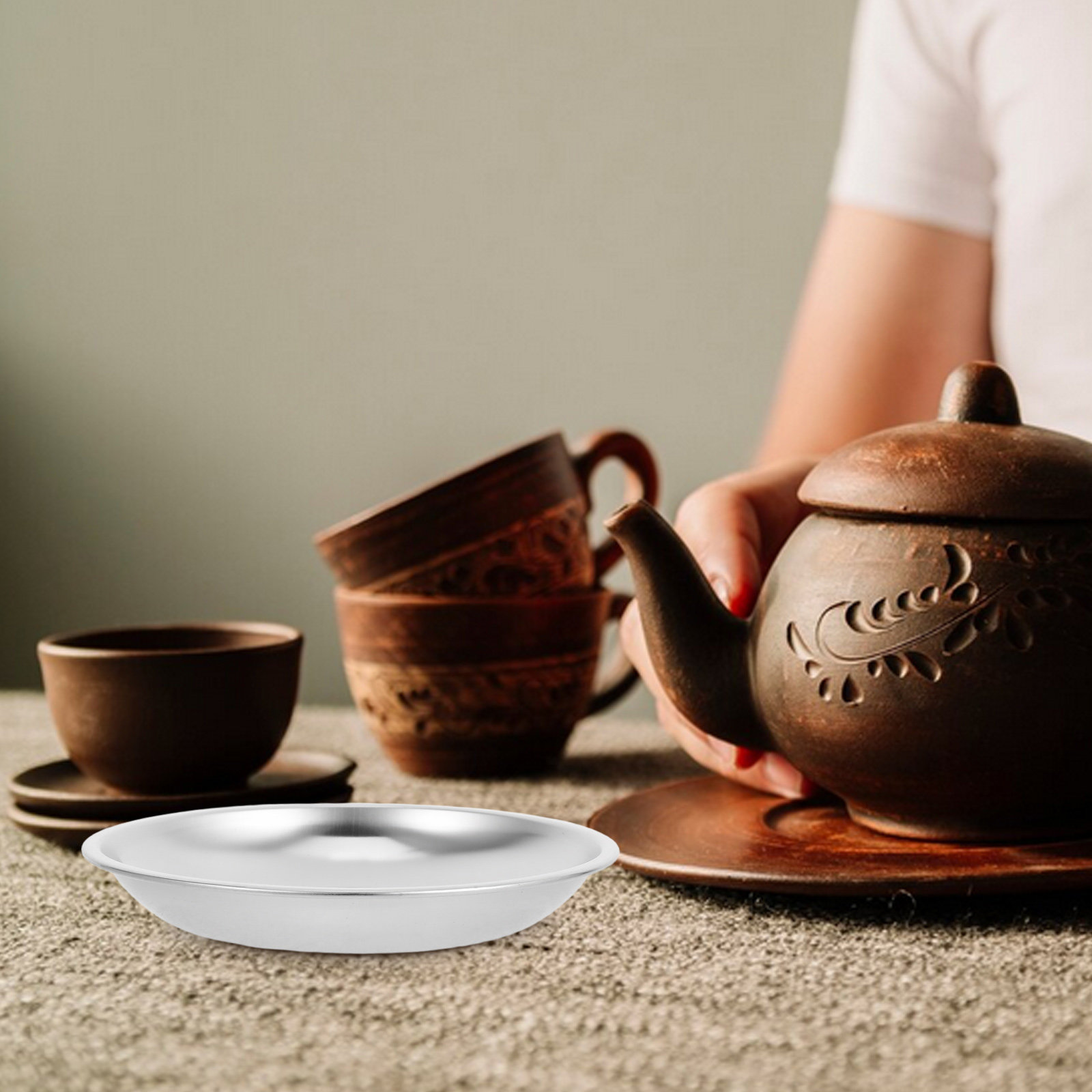 Soucoupe en acier inoxydable p - Drip Tray Saucer avis et prix
